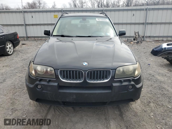 2004 BMW X3 2.5i with VIN WBXPA73434WB29992, listed as a Copart auction lot 48790005 with 175,855 mi miles and Salvage Title. Bid and sale history available at carsss.com. Image 5.