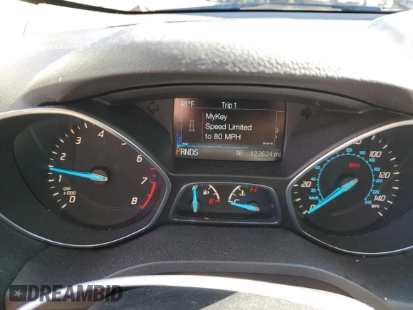 2014 Ford Escape SE with VIN 1FMCU0GX4EUC28518, listed as a Copart auction lot 50629705 with 122,624 mi miles and Salvage Title. Bid and sale history available at carsss.com. Image 9.