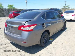 2015 Nissan Sentra SR with VIN 3N1AB7AP4FY252211, listed as a IAAI auction lot 42142349 with 171,858 mi miles and . Bid and sale history available at DreamBid. Image 4.