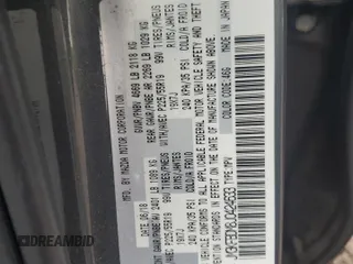 2018 Mazda CX-5 Grand Touring с VIN JM3KFBDM8J0424633, выставлен на аукционе Copart как лот 59888035 с пробегом 77 721 миль миль и Списание • Salvage title. История ставок и продаж доступна на DreamBid. Изображение 12.