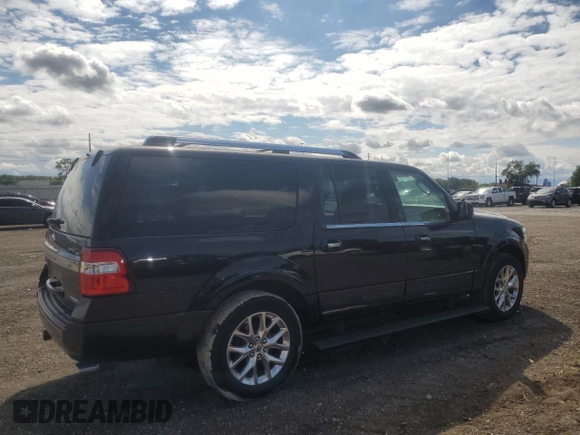 2015 Ford Expedition Max Limited z VIN 1FMJK2AT9FEF33197, wystawiony jako Copart lot #57990925 z przebiegiem 119 524 mil mil oraz Szkoda całkowita • Salvage title. Historia ofert i sprzedaży dostępna na DreamBid. Obrazek 3.