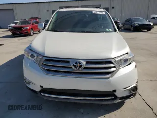 2012 Toyota Highlander Limited with VIN 5TDDK3EH4CS157298, listed as a Copart auction lot 55071475 with 169,477 mi miles and Salvage title. Bid and sale history available at DreamBid. Image 5.