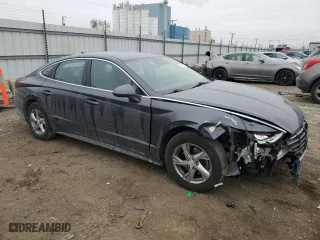 2022 Hyundai Sonata SE with VIN 5NPEG4JA9NH146083, listed as a Copart auction lot 43345115 with 34,361 mi miles and Salvage Title. Bid and sale history available at carsss.com. Image 4.