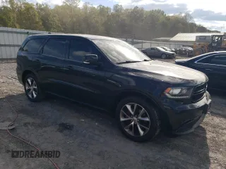 2014 Dodge Durango R/T with VIN 1C4SDJCT2EC326963, listed as a Copart auction lot 74895504 with 92,263 mi miles and Salvage title. Bid and sale history available at DreamBid. Image 4.