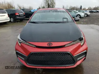 2021 Toyota Corolla XSE with VIN JTDT4MCE4MJ054997, listed as a Copart auction lot 44227115 with 108,823 mi miles and Salvage Title. Bid and sale history available at carsss.com. Image 5.