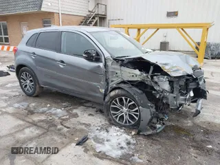 2017 Mitsubishi Outlander Sport ES 2.0 with VIN JA4AR3AU7HZ047198, listed as a IAAI auction lot 41174812 with 93,811 mi miles. Bid and sale history available at carsss.com. Image 1.
