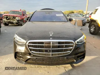 2022 Mercedes-Benz S 580 with VIN W1K6G7GB2NA122680, listed as a Copart auction lot 66226862 with 7,547 mi miles and . Bid and sale history available at DreamBid. Image 5.