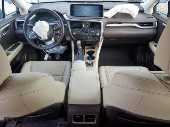 2020 Lexus RX 350L with VIN JTJHZKFA1L2025046, listed as a Copart auction lot 41507595 with 53,007 mi miles and Salvage title. Bid and sale history available at DreamBid. Image 8.