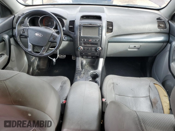 2011 Kia Sorento SX with VIN 5XYKW4A26BG136547, listed as a Copart auction lot 45661745 with 0 mi miles and Salvage Title. Bid and sale history available at carsss.com. Image 8.