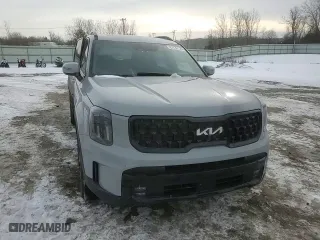 2024 Kia Telluride SX Prestige X-Line with VIN 5XYP5DGC5RG554858, listed as a Copart auction lot 87732125 with 2,287 mi miles and Salvage Title. Bid and sale history available at carsss.com. Image 12.