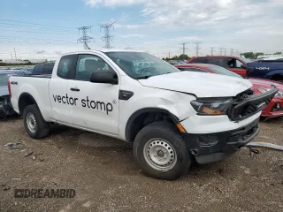 2020 Ford Ranger XL with VIN 1FTER1FH5LLA92255, listed as a Copart auction lot 69389944 with 89,776 mi miles and Salvage Title. Bid and sale history available at carsss.com. Image 4.