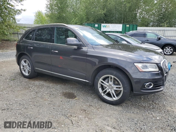 2015 Audi Q5 Premium Plus with VIN WA1LFAFP1FA008790, listed as a Copart auction lot 58053875 with 90,621 mi miles and Clean title. Bid and sale history available at DreamBid. Image 4.