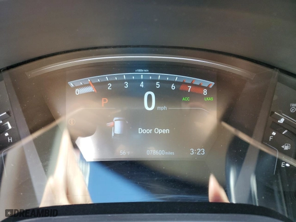2017 Honda CR-V Touring with VIN 5J6RW2H98HL011174, listed as a Copart auction lot 51059335 with 78,600 mi miles and Salvage Title. Bid and sale history available at carsss.com. Image 9.