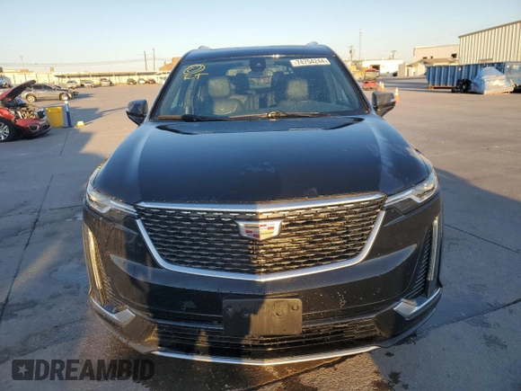 2020 Cadillac XT6 FWD Premium Luxury with VIN 1GYKPCRS2LZ183664, listed as a Copart auction lot 74754244 with 42,532 mi miles and Salvage Title. Bid and sale history available at carsss.com. Image 5.