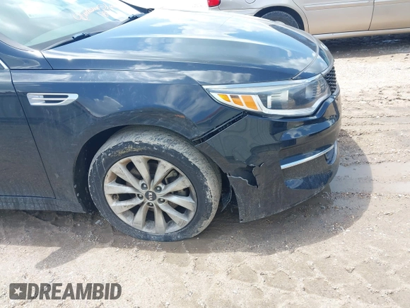 2018 Kia Optima LX with VIN 5XXGT4L36JG257392, listed as a IAAI auction lot 42552144 with 79,795 mi miles and . Bid and sale history available at DreamBid. Image 6.