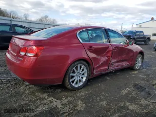 2006 Lexus GS 300 with VIN JTHCH96S060016337, listed as a Copart auction lot 42965415 with 135,563 mi miles and Salvage Title. Bid and sale history available at carsss.com. Image 3.