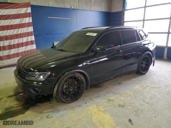 2021 Volkswagen Tiguan SE with VIN 3VV2B7AX6MM126214, listed as a Copart auction lot 89026435 with 72,495 mi miles and Salvage Title. Bid and sale history available at carsss.com. Image 1.