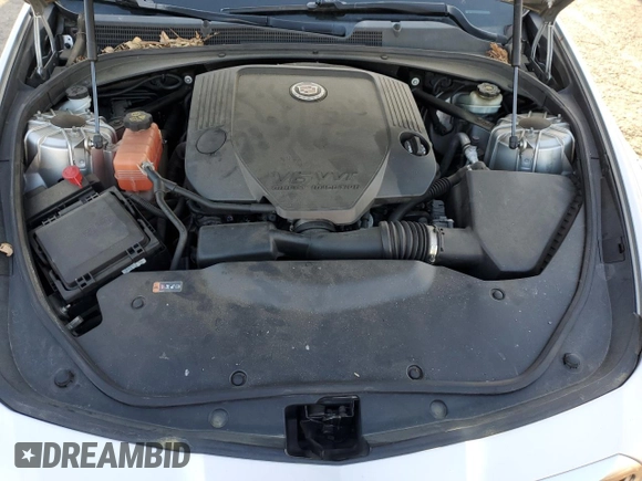 2014 Cadillac CTS Luxury AWD with VIN 1G6AX5S33E0197714, listed as a Copart auction lot 52496745 with 102,618 mi miles and Salvage Title. Bid and sale history available at DreamBid. Image 11.