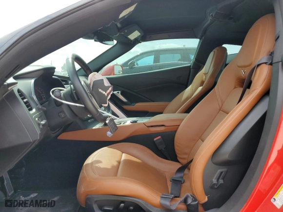2016 Chevrolet Corvette Z51 2LT with VIN 1G1YK2D72G5117987, listed as a Copart auction lot 47851905 with 20,942 mi miles and Salvage Title. Bid and sale history available at carsss.com. Image 7.