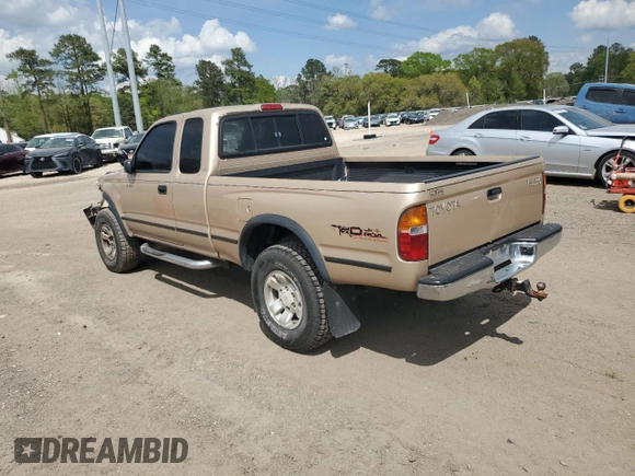 1999 Toyota Tacoma PreRunner with VIN 4TASN92N6XZ563899, listed as a Copart auction lot 50789965 with 184,890 mi miles and Salvage title. Bid and sale history available at DreamBid. Image 2.