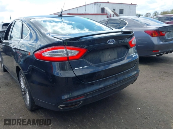 2015 Ford Fusion Titanium with VIN 3FA6P0D99FR300200, listed as a IAAI auction lot 42037306 with 232,095 mi miles. Bid and sale history available at carsss.com. Image 16.