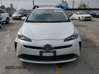 2021 Toyota Prius L Eco with VIN JTDKAMFUXM3149396, listed as a Copart auction lot 61874195 with 126,473 mi miles and Salvage title. Bid and sale history available at DreamBid. Image 5.
