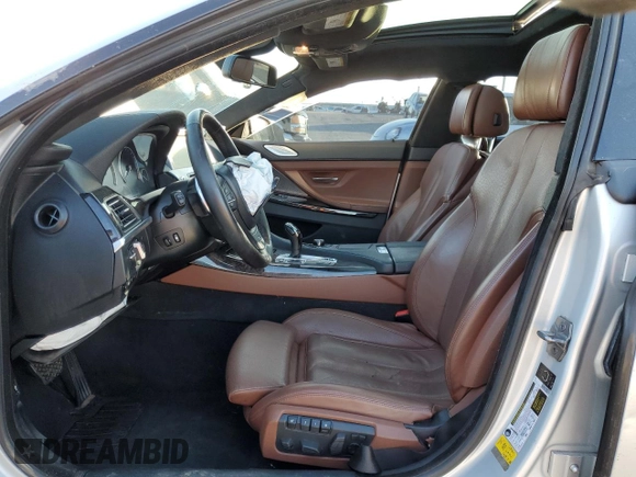 2013 BMW 6 Series 650i with VIN WBA6B2C58DD128277, listed as a Copart auction lot 87384254 with 115,965 mi miles and Salvage Title. Bid and sale history available at DreamBid. Image 7.