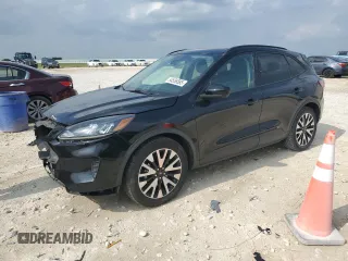 2020 Ford Escape SE Sport Hybrid with VIN 1FMCU0BZ5LUB81201, listed as a Copart auction lot 54556585 with 62,284 mi miles and Salvage title. Bid and sale history available at DreamBid. Image 1.