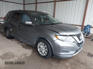 2017 Nissan Rogue S with VIN KNMAT2MT6HP549457, listed as a IAAI auction lot 41186601 with 186,913 mi miles. Bid and sale history available at carsss.com. Image 1.
