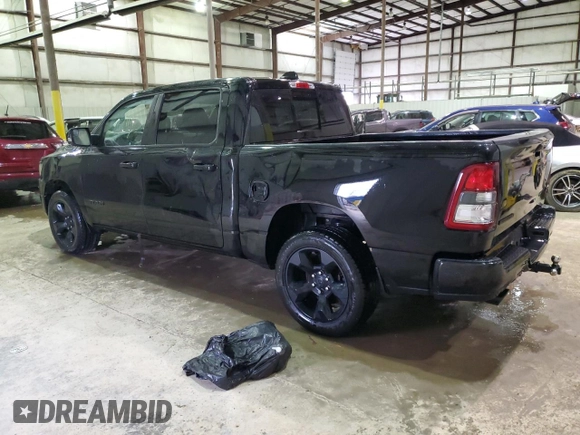 2019 Ram 1500 Big Horn/Lone Star with VIN 1C6SRFFT5KN850741, listed as a Copart auction lot 48044195 with 87,119 mi miles and Salvage Title. Bid and sale history available at carsss.com. Image 2.