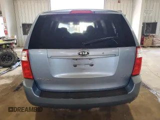 2006 Kia Sedona LX with VIN KNDMB233866030396, listed as a Copart auction lot 76388714 with 171,682 mi miles and Salvage Title. Bid and sale history available at carsss.com. Image 6.