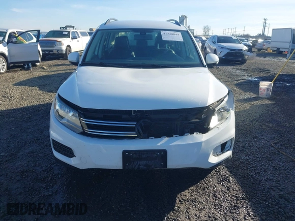 2017 Volkswagen Tiguan S with VIN WVGBV7AX2HK026612, listed as a IAAI auction lot 41320044 with 74,979 mi miles and . Bid and sale history available at DreamBid. Image 12.