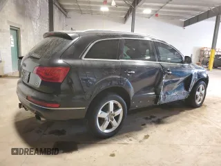 2014 Audi Q7 with VIN WA1CMBFE3ED007194, listed as a Copart auction lot 53189005 with Not provided miles and Salvage title. Bid and sale history available at DreamBid. Image 3.