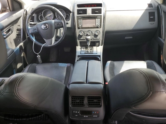 2014 Mazda CX-9 Touring with VIN JM3TB3CV7E0433491, listed as a Copart auction lot 58767425 with 138,335 mi miles and Clean title. Bid and sale history available at DreamBid. Image 8.