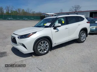 2021 Toyota Highlander Hybrid Limited z VIN 5TDXBRCH0MS033548, wystawiony jako IAAI lot #42072079 z przebiegiem 45 890 mil mil oraz . Historia ofert i sprzedaży dostępna na DreamBid. Obrazek 2.