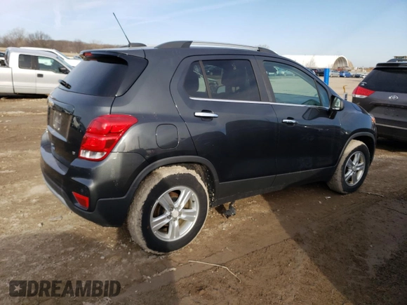 2017 Chevrolet Trax LT with VIN 3GNCJLSB6HL262895, listed as a Copart auction lot 48368495 with 79,743 mi miles and Clean Title. Bid and sale history available at carsss.com. Image 3.