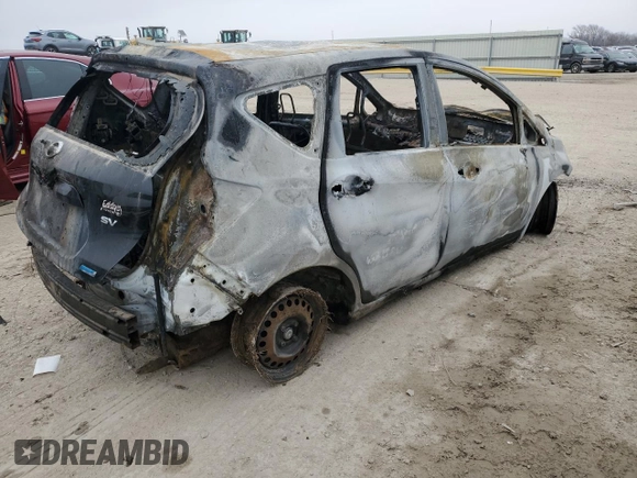 2014 Nissan Note S with VIN 3N1CE2CP6EL381286, listed as a Copart auction lot 54419505 with Not provided miles and Salvage title. Bid and sale history available at DreamBid. Image 3.