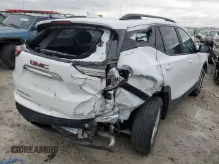 2022 GMC Terrain SLE with VIN 3GKALMEV8NL211534, listed as a Copart auction lot 43429065 with 51,386 mi miles and Salvage Title. Bid and sale history available at carsss.com. Image 3.