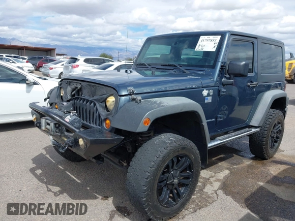 2008 Jeep Wrangler X with VIN 1J4FA241X8L507885, listed as a IAAI auction lot 41797853 with 83,677 mi miles and . Bid and sale history available at DreamBid. Image 2.