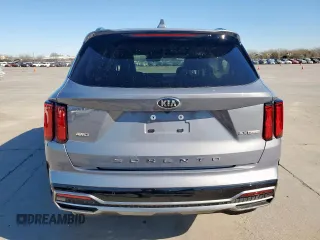 2021 Kia Sorento SX Prestige X-Line with VIN 5XYRKDLF3MG009719, listed as a Copart auction lot 48796845 with 76,262 mi miles and Salvage Title. Bid and sale history available at carsss.com. Image 6.