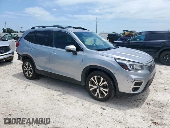 2019 Subaru Forester Limited with VIN JF2SKAUC6KH569535, listed as a Copart auction lot 65501905 with 75,209 mi miles and Salvage title. Bid and sale history available at DreamBid. Image 4.