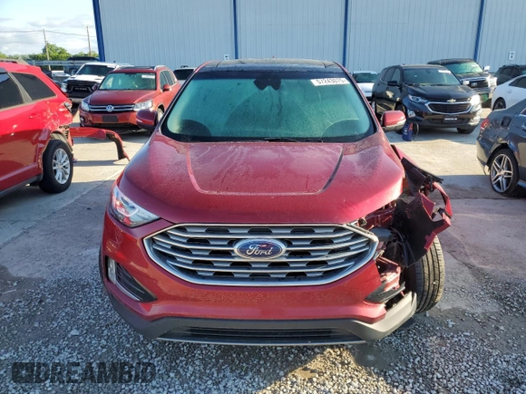2019 Ford Edge SEL with VIN 2FMPK4J94KBC45779, listed as a Copart auction lot 57243075 with 48,239 mi miles and Salvage title. Bid and sale history available at DreamBid. Image 5.