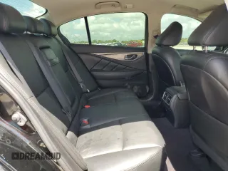 2014 Infiniti Q50 Premium with VIN JN1BV7AP1EM688303, listed as a Copart auction lot 60637845 with 160,017 mi miles and Salvage title. Bid and sale history available at DreamBid. Image 10.