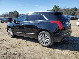 2017 Cadillac XT5 Platinum AWD with VIN 1GYKNFRS2HZ128548, listed as a Copart auction lot 46418065 with 118,071 mi miles and Salvage Title. Bid and sale history available at DreamBid. Image 2.