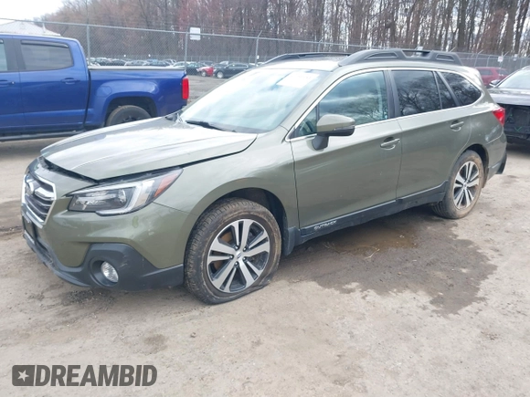2019 Subaru Outback Limited with VIN 4S4BSANC2K3212018, listed as a IAAI auction lot 41790151 with 92,129 mi miles and . Bid and sale history available at DreamBid. Image 2.