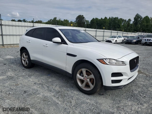 2019 Jaguar F-PACE 25t Premium with VIN SADCJ2FX8KA603483, listed as a Copart auction lot 68168614 with 114,992 mi miles and Clean Title. Bid and sale history available at carsss.com. Image 4.