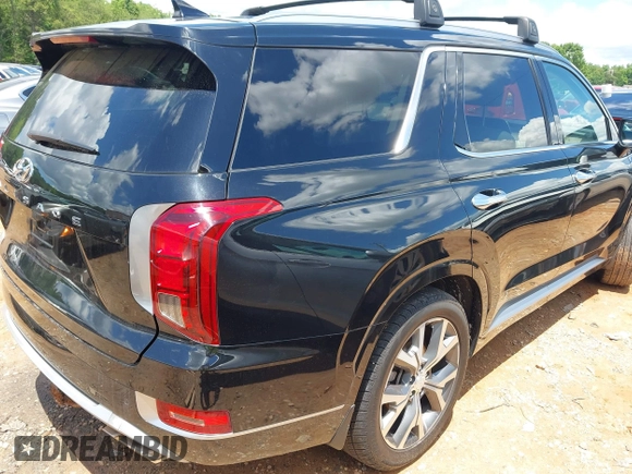 2021 Hyundai Palisade Limited z VIN KM8R5DHE2MU183279, wystawiony jako IAAI lot #42244440 z przebiegiem 53 789 mil mil oraz . Historia ofert i sprzedaży dostępna na DreamBid. Obrazek 4.