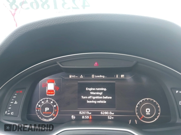 2017 Audi Q7 Prestige z VIN WA1VAAF76HD027540, wystawiony jako IAAI lot #42318658 z przebiegiem 82 619 mil mil oraz . Historia ofert i sprzedaży dostępna na DreamBid. Obrazek 7.