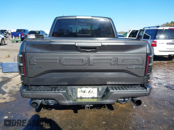 2020 Ford F-150 Raptor with VIN 1FTFW1RG7LFB08650, listed as a IAAI auction lot 40992485 with 102,115 mi miles and . Bid and sale history available at carsss.com. Image 16.