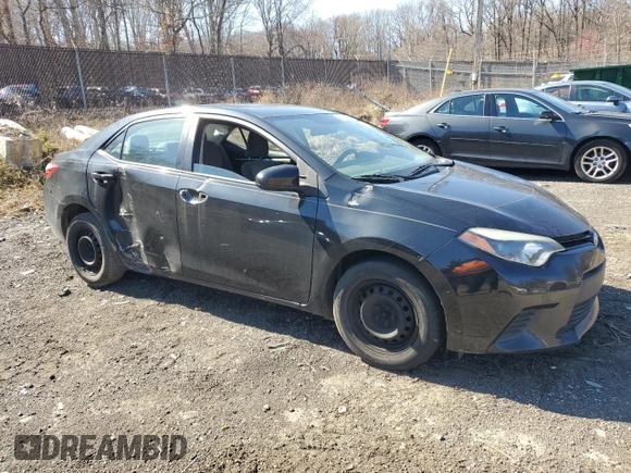 2016 Toyota Corolla L with VIN 5YFBURHE0GP497424, listed as a Copart auction lot 88991465 with 106,775 mi miles and Salvage Title. Bid and sale history available at DreamBid. Image 4.